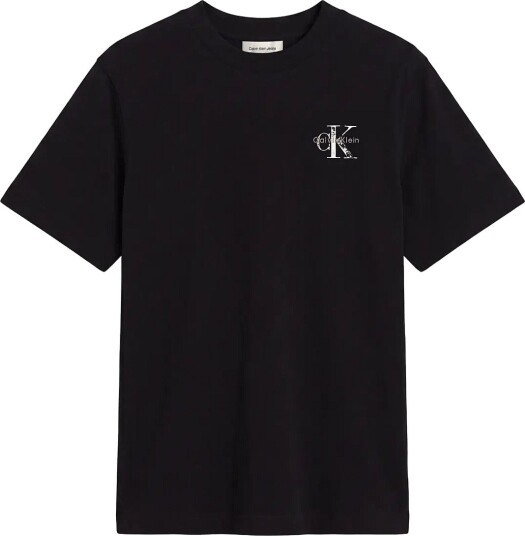 Calvin Klein Jeans Ss Ez 20S Distress Mnlgo Bck Gra   Black   XXL