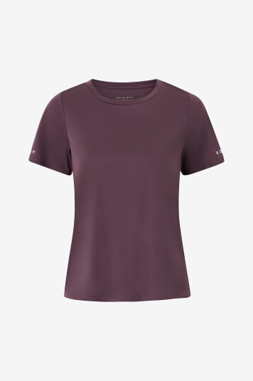 Röhnisch Treningstopp Team Logo Tee Lilla