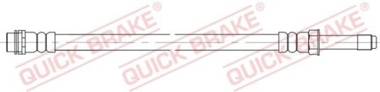 Bremseslange QUICK BRAKE 37.041 Bremseslange QUICK BRAKE 37.041