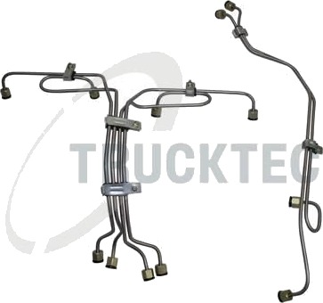 Sett høytrykkledning innsprøytningsanlegg TRUCKTEC AUTOMOTIVE 03.13.002