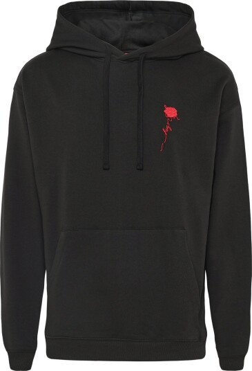HUGO Diflowhood Black L