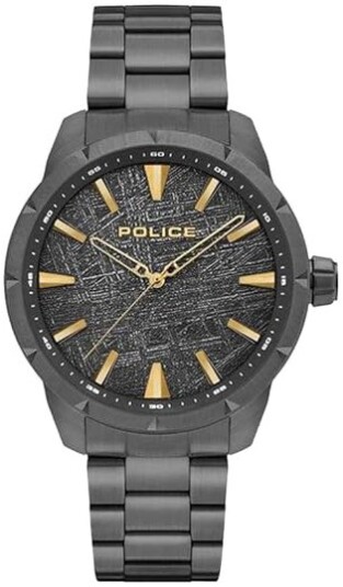 Police Herreklokke PEWJG2202902 Pendry Grå/Stål Ø43 mm