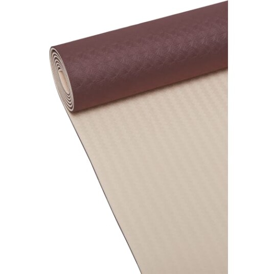Casall Yoga Mat Position 4mm Mahagony Red/Beige 4mm Casall Yoga Mat Position 4mm Mahagony Red/Beige 4mm