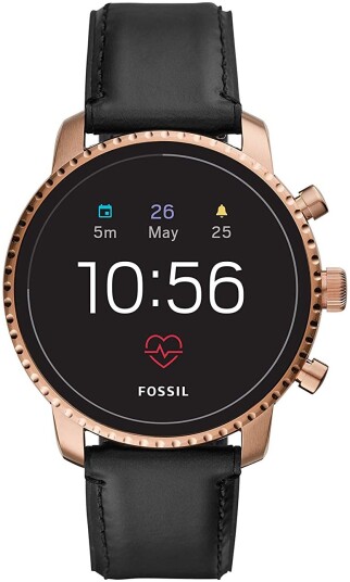 Fossil Herreklokke FTW4017 LCD/Lær Ø45 mm