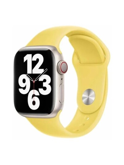 Lippa Apple Watch Silicone Strap 38/40/41 Yellow