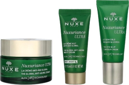 Nuxe Nuxuriance Ultra Ansiktskrem Set med 80 ml Krem, 50 ml Øyekrem og 15 ml Nattkrem