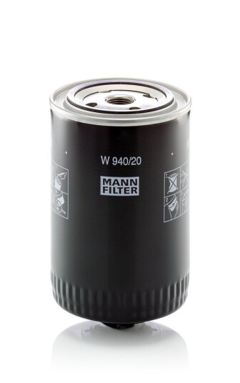 Oljefilter MANN FILTER W 940/20 Oljefilter MANN FILTER W 940/20