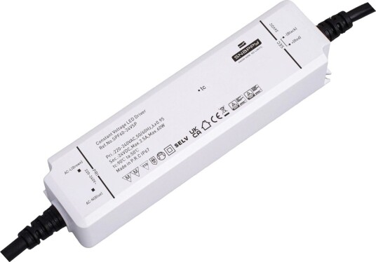 Snappy Snappy 60W / 12V DC strømforsyning   5A IP67 vanntett Vanntett