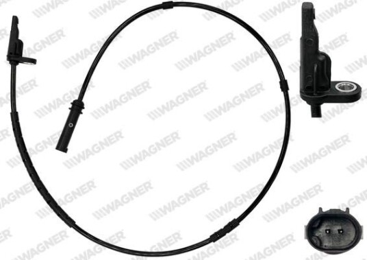 Sensor, ABS WAGNER ABS00122 Sensor, ABS WAGNER ABS00122