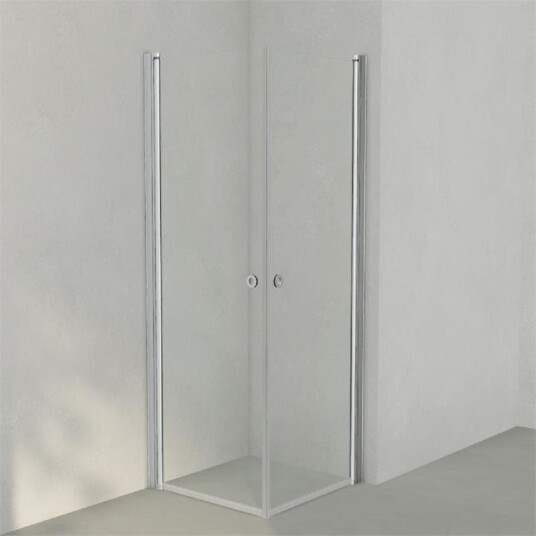 INR Iconic Nordic Rooms Dusjhjørne Linc Angel Original, Klart Glass, Timeless Glass Matt Aluminium / 70x70cm INR Iconic Nordic Rooms Dusjhjørne Linc Angel Original, Klart Glass, Timeless Glass Matt Aluminium / 70x70cm