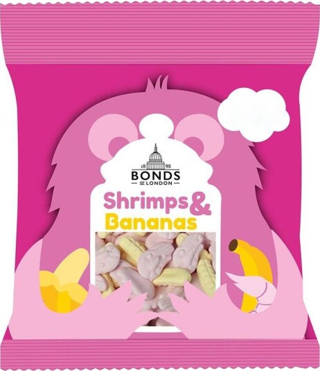 Shrimps and Bananas - Bonds of London 50 gram (UK)