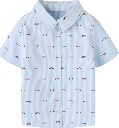 Name It Nmmfrakkan Ss Shirt Blue 104