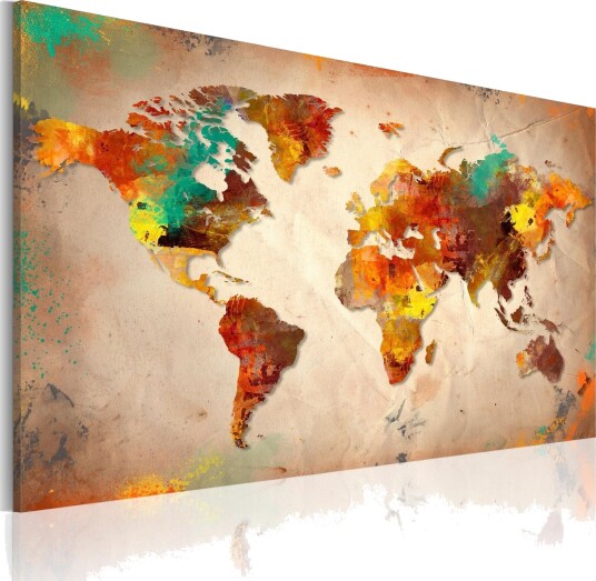 Bilde Painted World 120x80 Artgeist sp. z o. o.