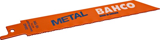 5 Bajonett Frem- Og Tilbakegående Sagblad, Metall, 100 Mm, 14T/In., Metall Bahco [3940-100-14-St-5P]