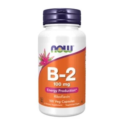 Now Vitamin B2 100 mg – 100 kapsler | Riboflavin Now Vitamin B2 100 mg – 100 kapsler | Riboflavin
