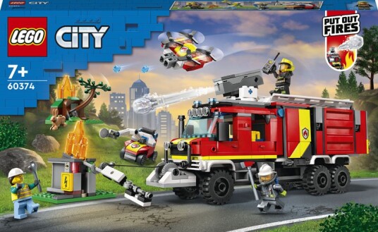 Lego City Brannvesenets Kommandobil 60374