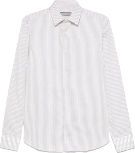 Canali Herre Skjorter Hvit 4XL,