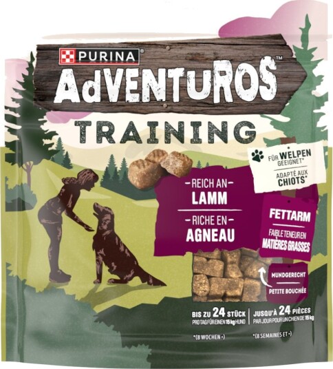 Purina Adventuros Training Treats Lam 115g