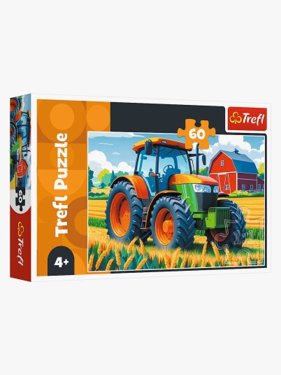 Trefl Traktor Puslespill 60 Brikker