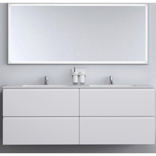 Copenhagen Bath Malmø Servantskap 160 160x45x60 cm med servant Hvit Matt
