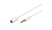 MicroConnect - Lydforlengelseskabel - mini-phone stereo 3.5 mm hunn til mini-phone stereo 3.5 mm hann - 2 m