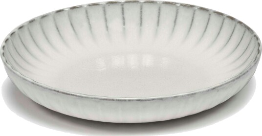 Inku Deep Plate Medium White Inku Deep Plate Medium White