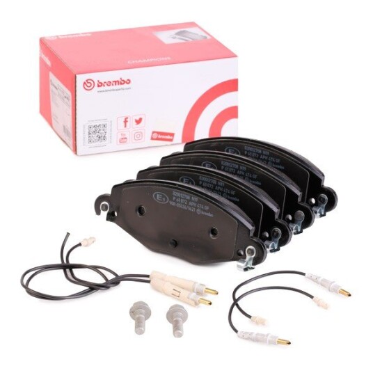 Bremseklosser BREMBO P 61 072