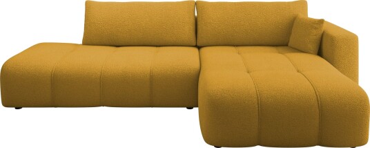 Flo Sovesofa med sjeselong 4 seter   Hvit
