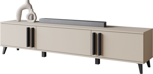 Torvos TV-benk 180 cm - Beige