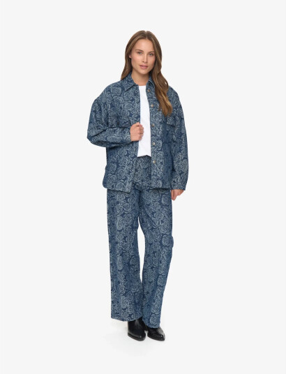 Moves Noliana Shirt 4518 Blue 34 Moves Noliana Shirt 4518 Blue 34