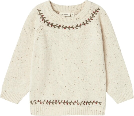 Lil"Atelier Nmngalto Rio Ls Knit Lil - TURTLEDOVE - 92