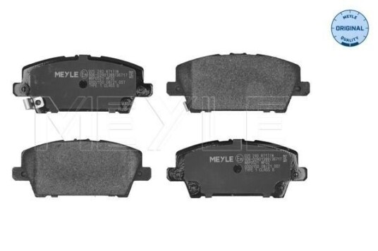 Bremseklosser MEYLE 025 240 8717/W