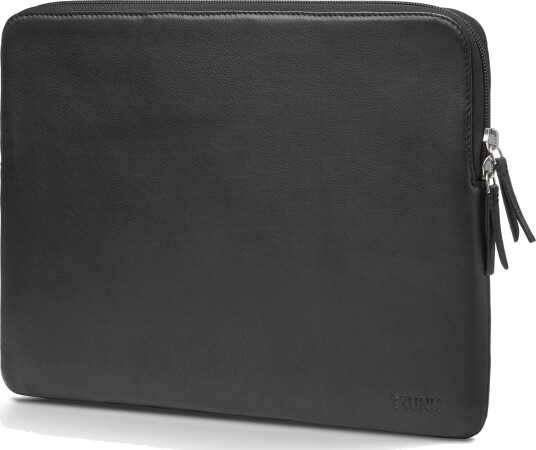 Trunk Ekte Skinn Sleeve til Macbook 16" (37 x 26,5 x 2 cm) - Black Trunk Ekte Skinn Sleeve til Macbook 16" (37 x 26,5 x 2 cm) - Black