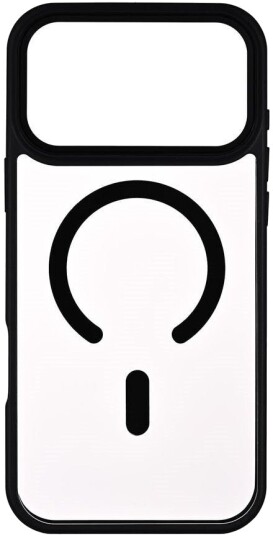 Gear Onsala Bumper Deksel for iPhone 17 Pro Max - MagSafe Kompatibel - Gjennomsiktig og Svart Gear Onsala Bumper Deksel for iPhone 17 Pro Max - MagSafe Kompatibel - Gjennomsiktig og Svart