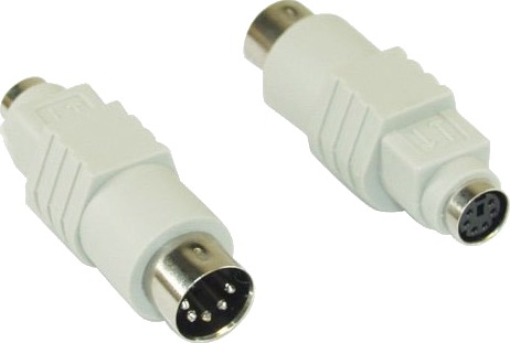 Inline 33949 5Pin Din Male Ps/2 Hvit