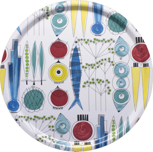 Almedahls Picknick rundt brett Ø38 cm Multi Almedahls Picknick rundt brett Ø38 cm Multi
