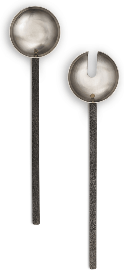 Ferm Living Obra salatbestikk 2 deler Stainless Steel