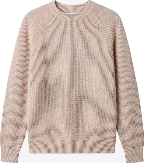 Calvin Klein Jeans Ls Wool Blend Raglan Crewnk 7Gg MOONSTRUCK XXL