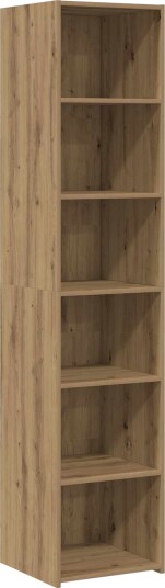 vidaXL Serviesskap Artisan eik 40 x 41 x 185 cm Konstruert tre
