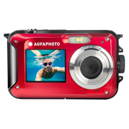 AgfaPhoto WP8000 Digital Camera Red