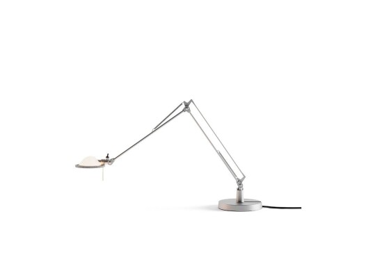 Luceplan Berenice Bordlampe 30x30 Hvit Glass/Alu