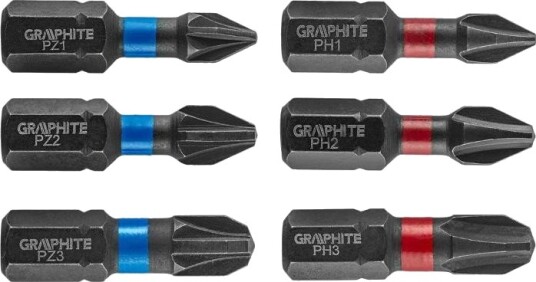 GRAPHITE 56H540 Skrutrekker bitssett GRAPHITE 56H540 Skrutrekker bitssett