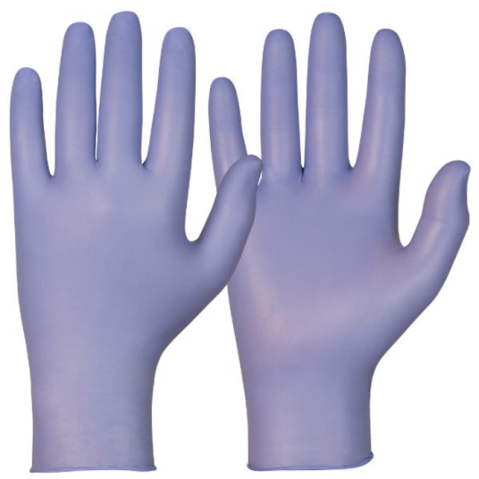 Granberg Magic Touch Soft Nitrile engangshansker, indigo, 100x10 stk., SGR-114-622 L
