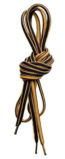 Lundhags Shoe Laces 165Cm Black/Rush