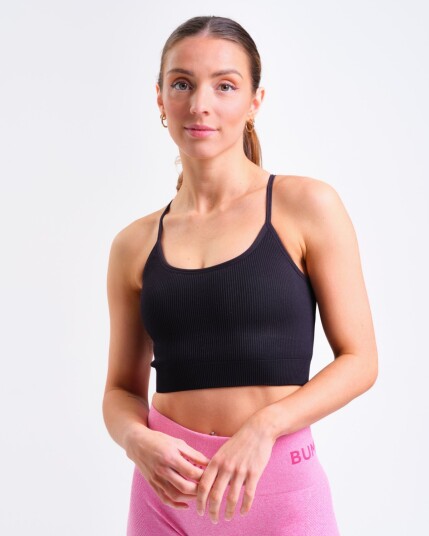 Bumpro Perfect Rib Bra Black S