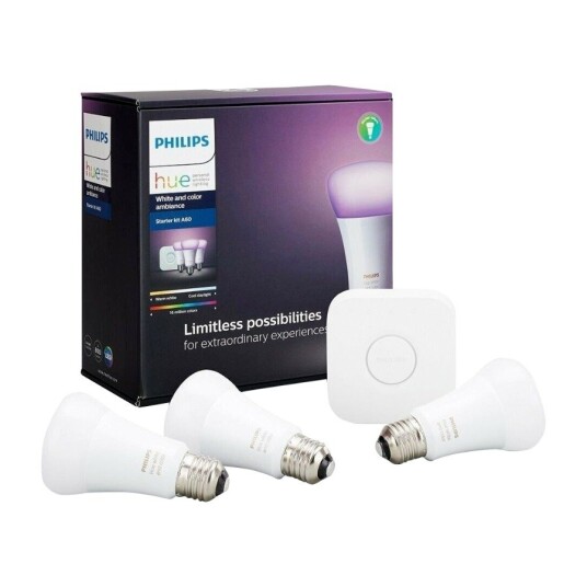 Philips Hue WCA A60 E27 Startpakke