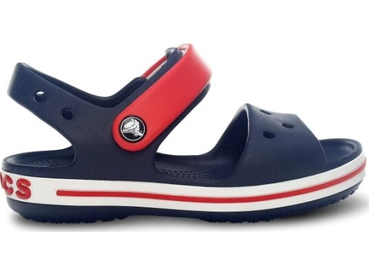 Crocs Children's Sandals Crocband Jr Navy-Red Size 20-21