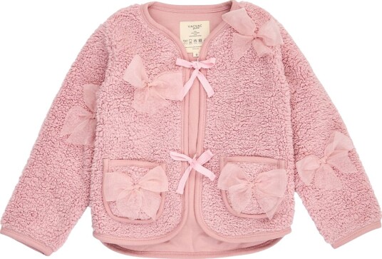 VACVAC Fleecejakke Liten Cotton Candy VACVAC 5 6 år (110 116) Fleecejakke Rosa VACVAC Fleecejakke Liten Cotton Candy VACVAC 5 6 år (110 116) Fleecejakke Rosa