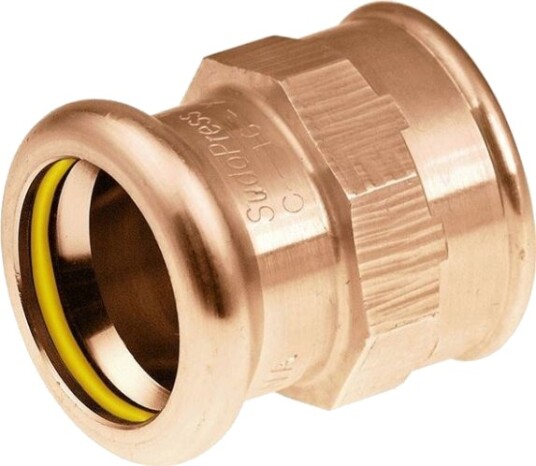 Kan-Therm Skjøtestykke Gw Copper Gas - 18 Rp1/2 (S)Kan-Therm