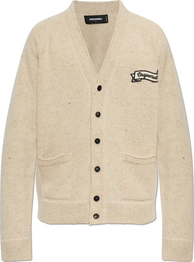 Dsquared2 Herre Strikkevarer Beige M, Dsquared2 Herre Strikkevarer Beige M,